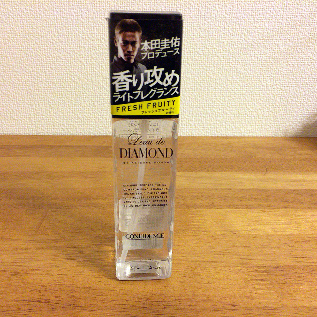 本田圭祐プロデュースの香水 ロード ダイアモンド BY KEISUKE HONDA ライトフレグランス がスポーツ後、私生活にも最適！