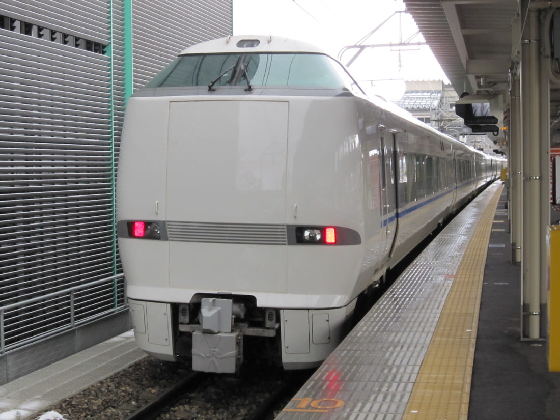 福井〜名古屋までJRの特急列車『しらさぎ』に乗ってみました